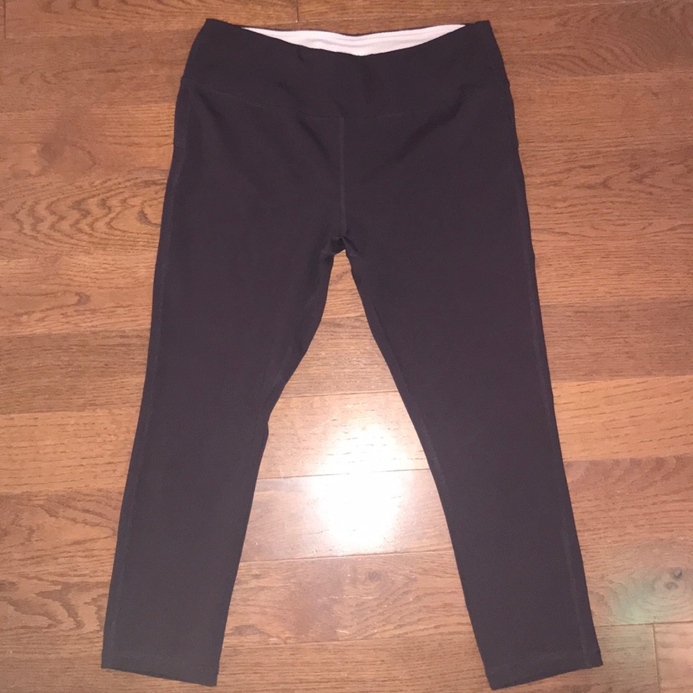 Maroon mid calf capris from Marika sport